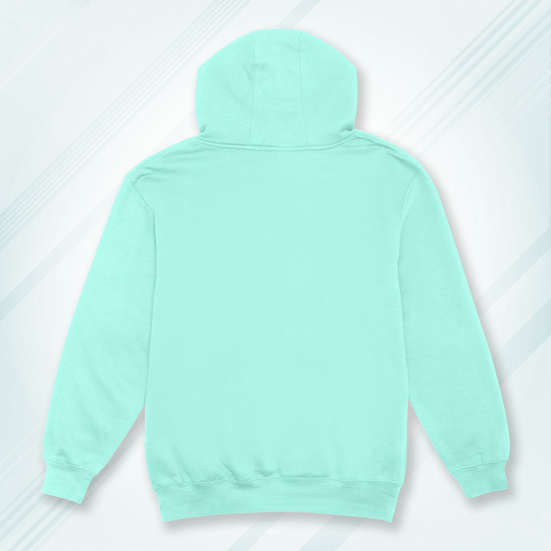 Mint Solid Hooded Sweatshirt | Hoodies
