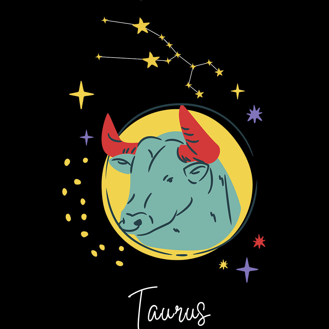 Black Regular Fit Tank Top Taurus Horoscope | Women