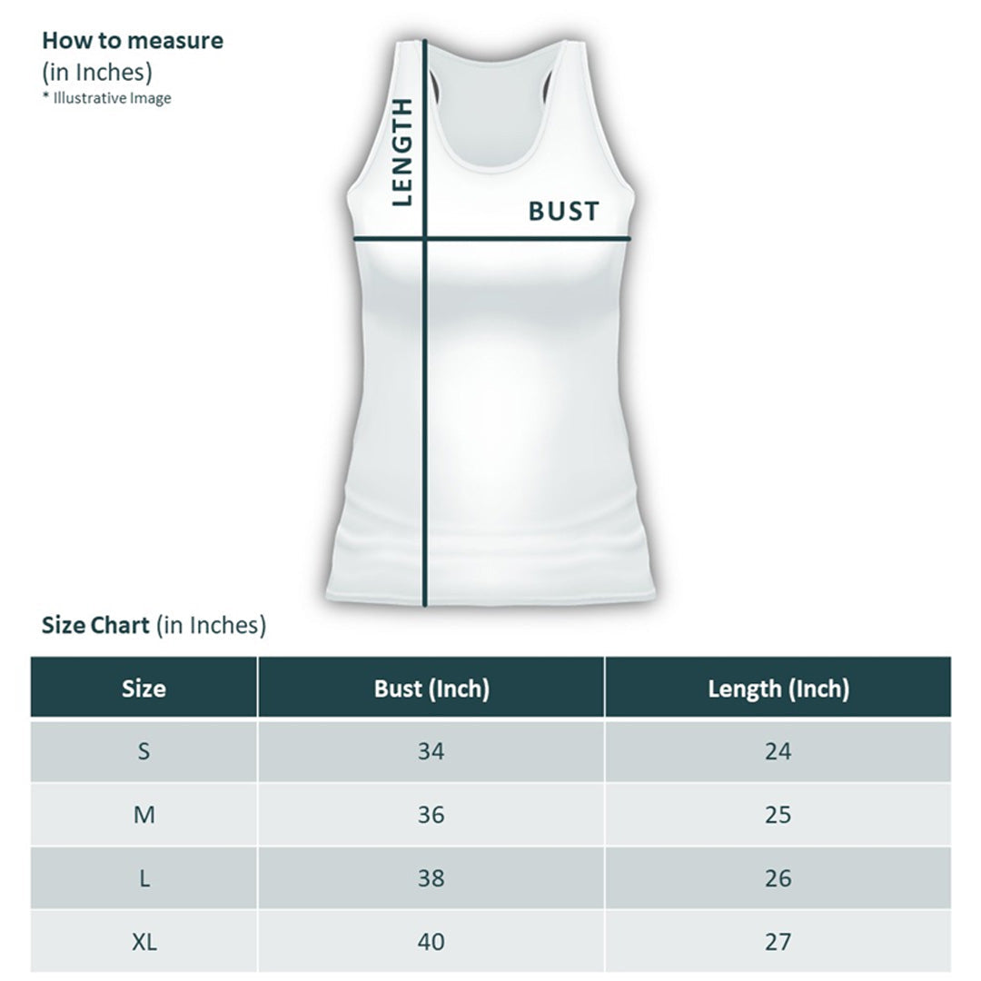Navy Regular Fit Tank Top Hello Summer | Women
