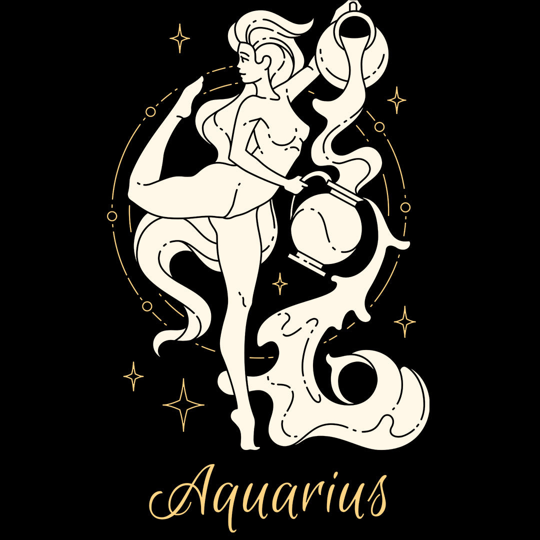 Black Regular Fit Tank Top Aquarius | Women
