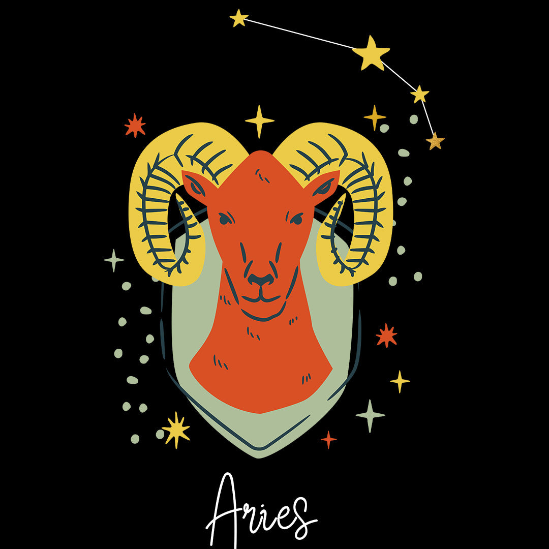 Black Regular Fit Tank Top Aries Horoscope | Women