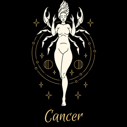 Black Regular Fit Tank Top Cancer | Women