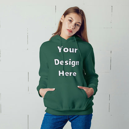 Green Front Customized Hoodie Sweatshirt | Unisex