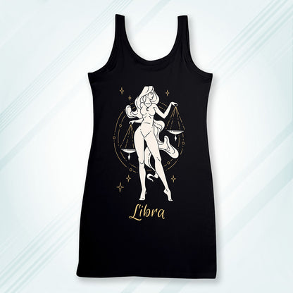 Black Regular Fit Tank Top Libra | Women