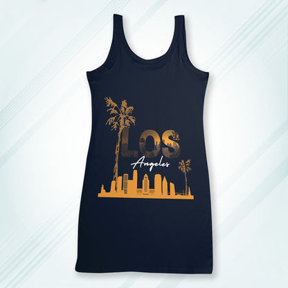 Navy Regular Fit Tank Top Los Angeles | Women