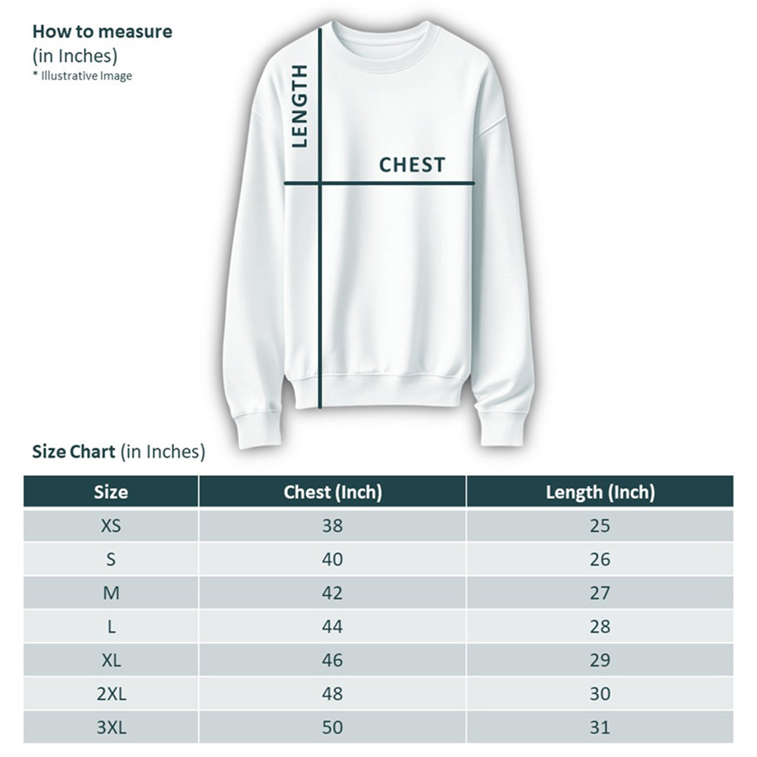Maroon Cotton Solid Sweatshirt for Men & Women