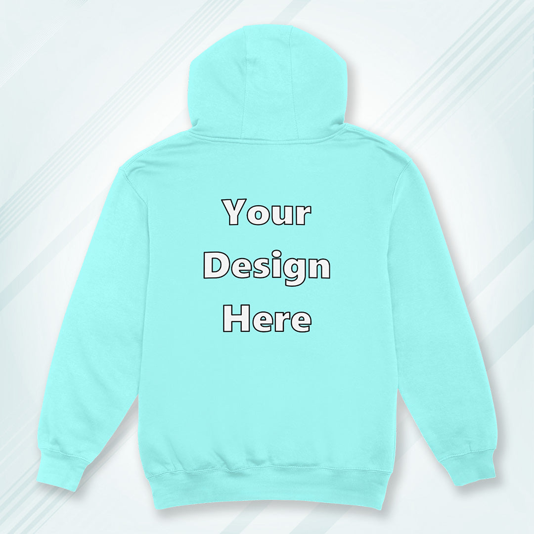 Mint Back Customized Hoodie Sweatshirt | Unisex