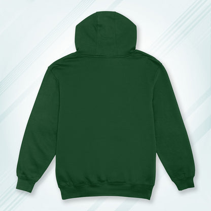 Green Solid Hooded Sweatshirt | Hoodies