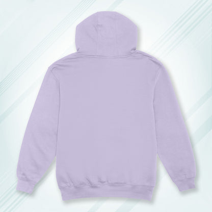 Lavender Solid Hooded Sweatshirt | Hoodies