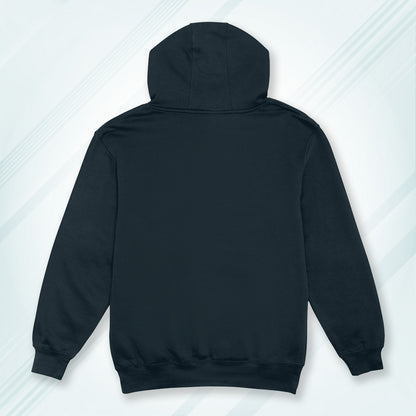 Navy Solid Hooded Sweatshirt | Hoodies