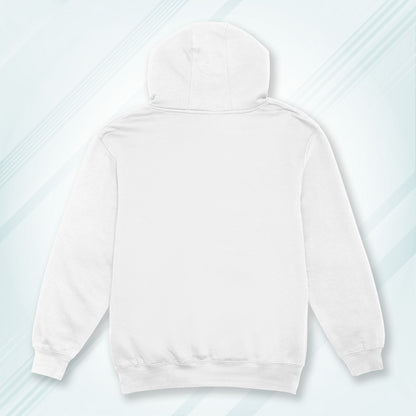 White Solid Hooded Sweatshirt | Hoodies