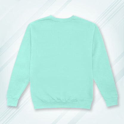 Mint Cotton Solid Sweatshirt for Men & Women