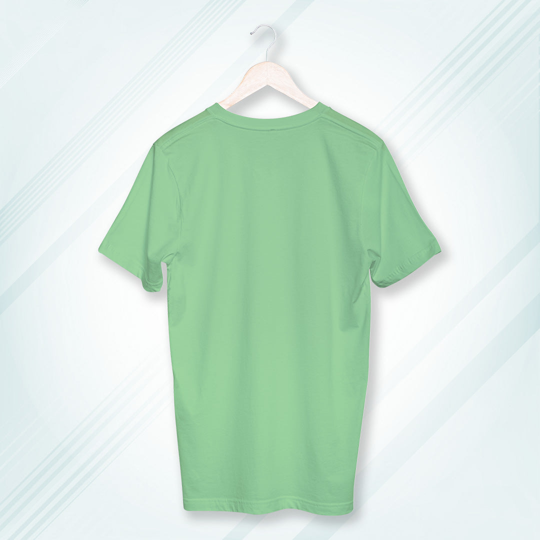 Jade Round Neck Classic Crew Solid T-shirt