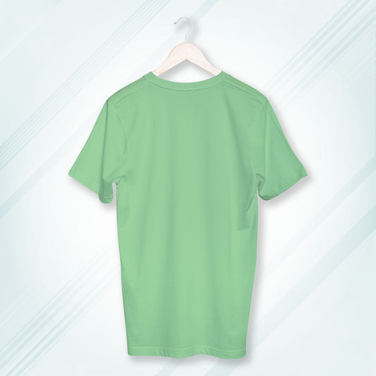 Jade Round Neck Classic Crew Solid T-shirt