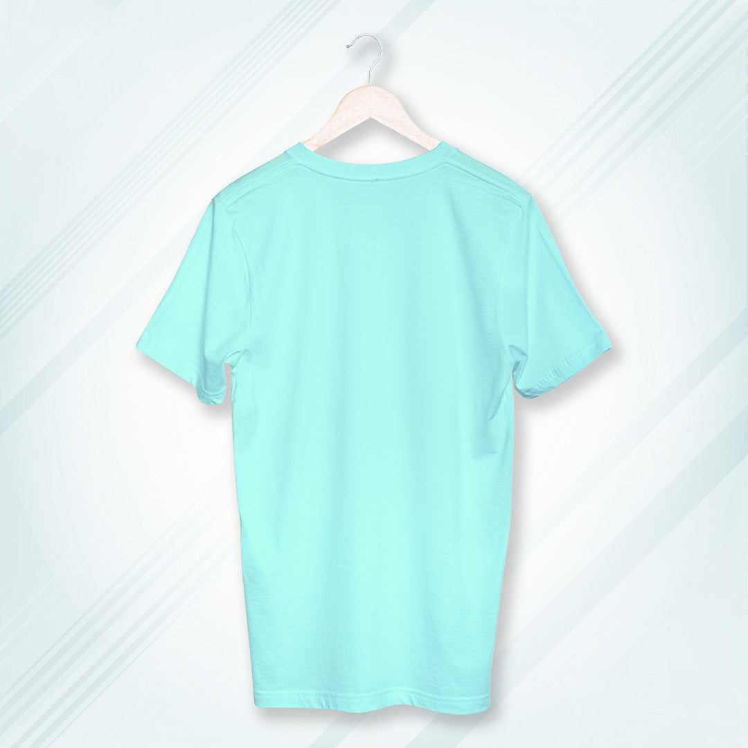 Mint Round Neck Classic Crew Solid T-shirt