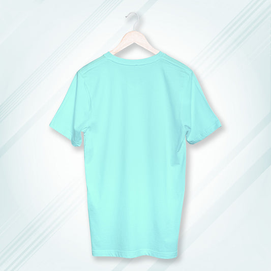 Mint Round Neck Classic Crew Solid T-shirt