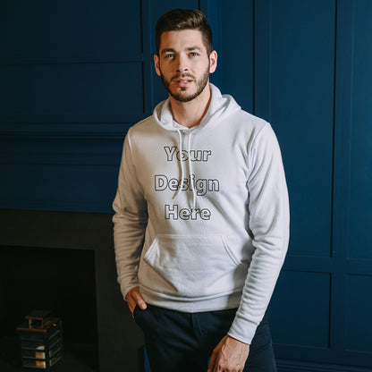 White Front Customized Hoodie Sweatshirt | Unisex