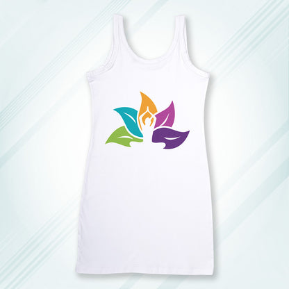 White Regular Fit Tank Top Yoga | Women